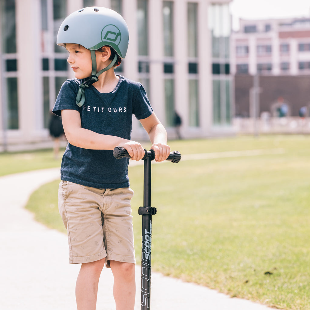 Kids Helmet in Forest – Small to Medium Size for 3-7 Year Old – Scoot and Ride USA
