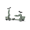 HighwayKick 1 Lifestyle Scooter and Ride On Toy Green Lines image 0