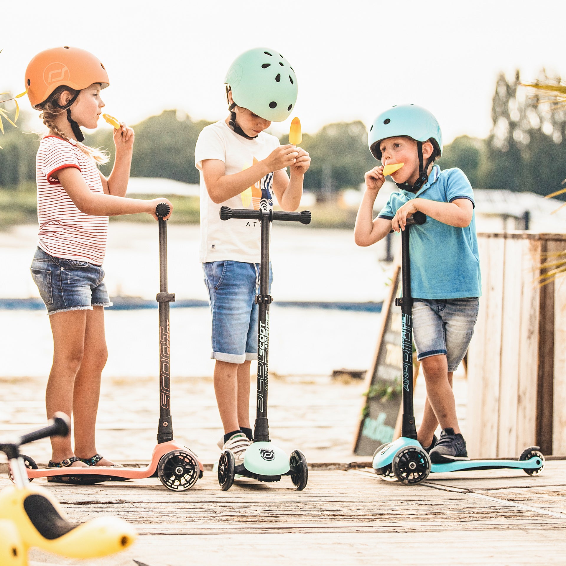 Kids Helmet in Blueberry – Small to Medium Size for 3-7 Year Old image 1