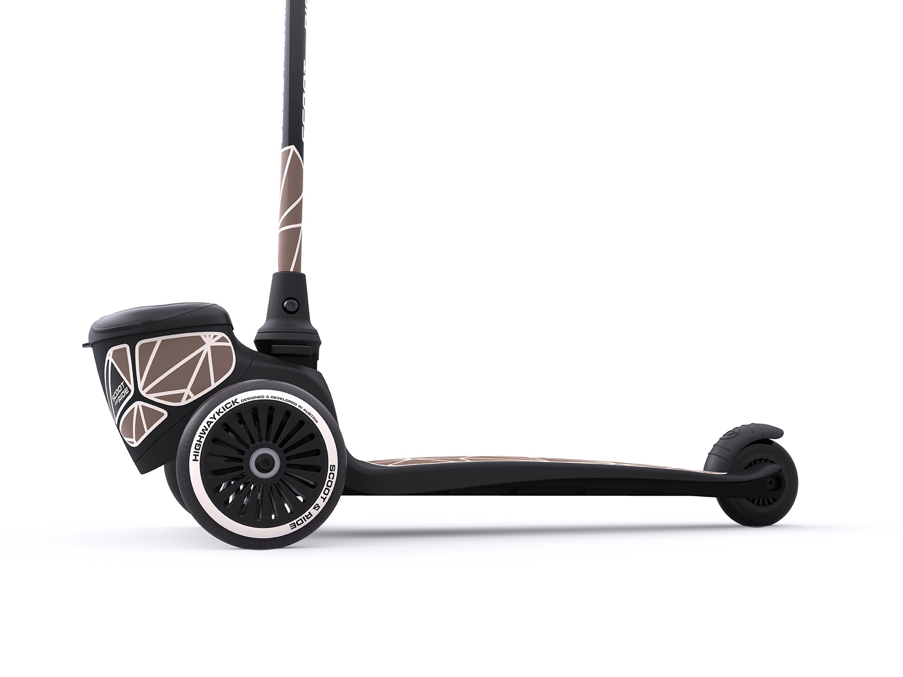 Highwaykick 2 Lifestyle Scooter Brown Lines image 1