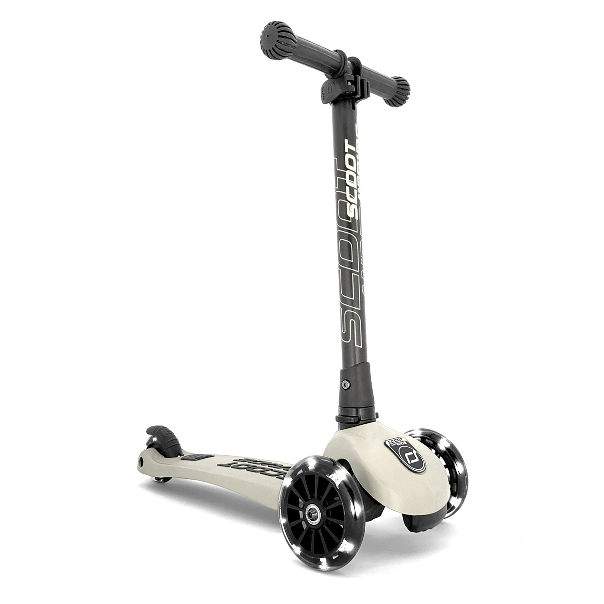 Highwaykick 3 Scooter with LED Wheels Ash – Scoot and Ride USA