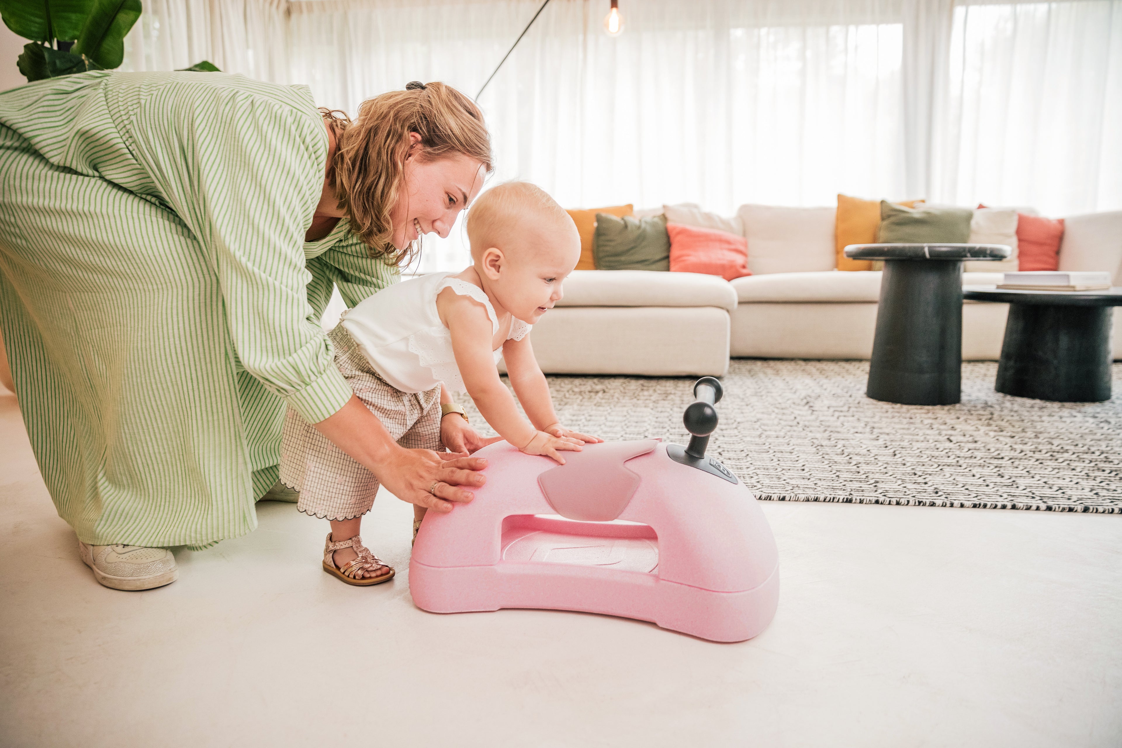 My First Baby Walker Ride On Toy Rose image 7