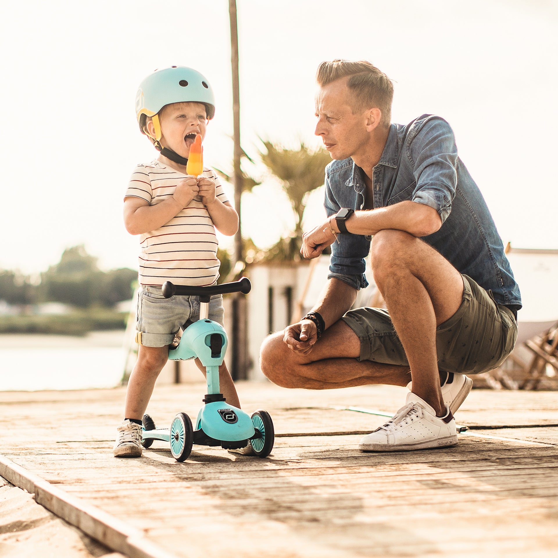 Baby Helmet in Blueberry – XXS Size for 1-3 Year Old image 2