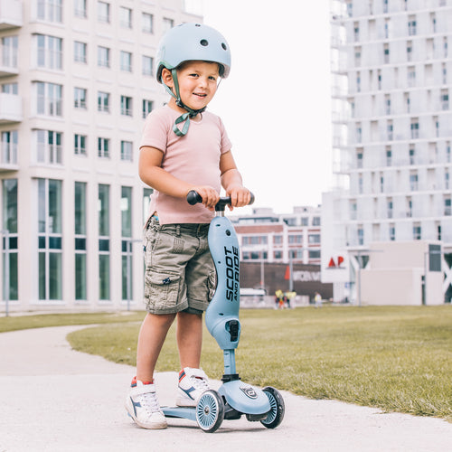 Baby Helmet in Steel – XXS Size for 1-3 Year Old image 1