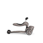 HighwayKick 1 Lifestyle Scooter and Ride On Toy Brown Lines