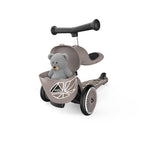 HighwayKick 1 Lifestyle Scooter and Ride On Toy Brown Lines