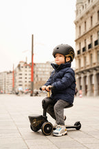 HighwayKick 1 Lifestyle Scooter and Ride On Toy Black Golden