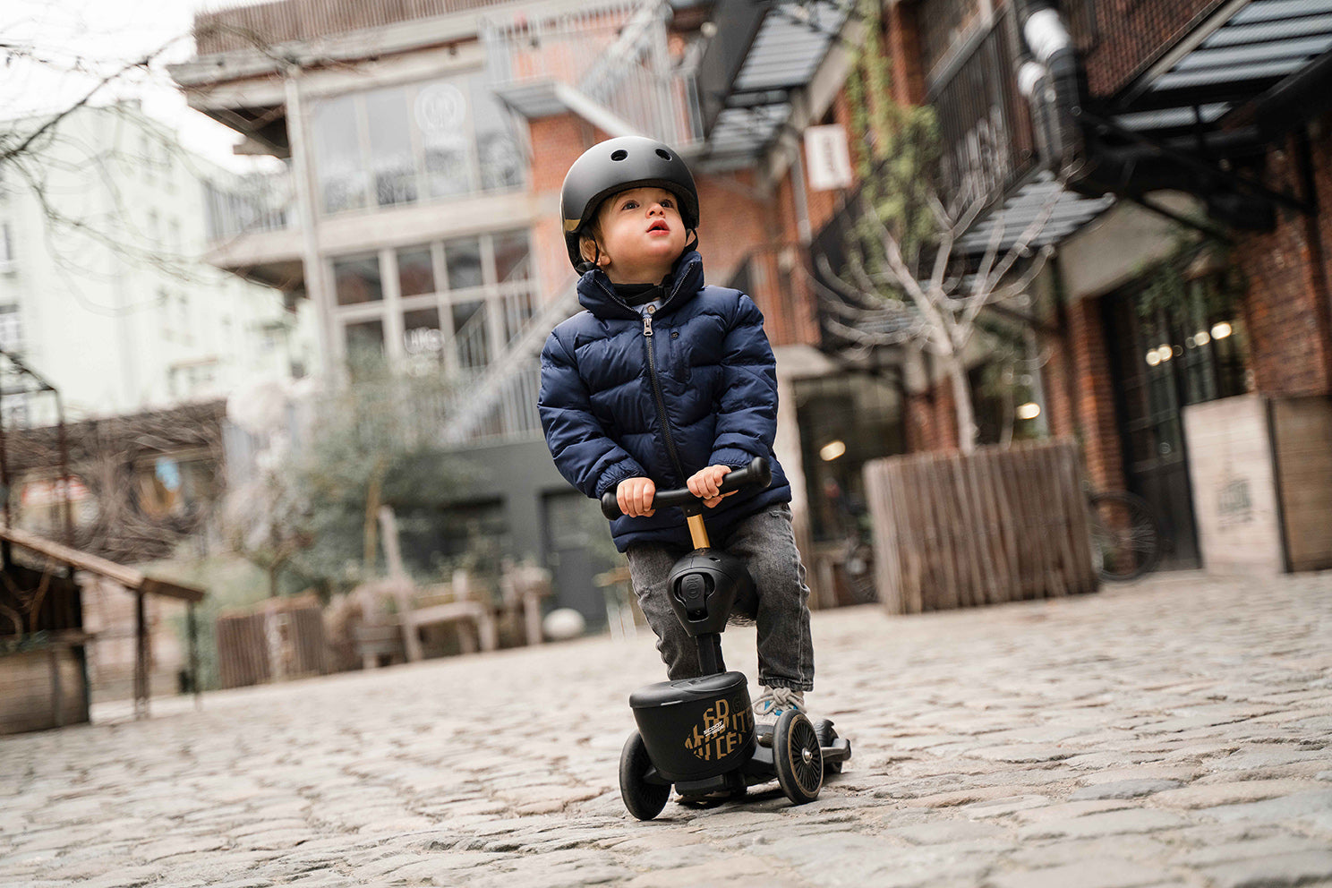 Highwaykick 1 Lifestyle | 2-in-1 Kids Scooter with Storage – Scoot