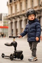 HighwayKick 1 Lifestyle Scooter and Ride On Toy Black Golden