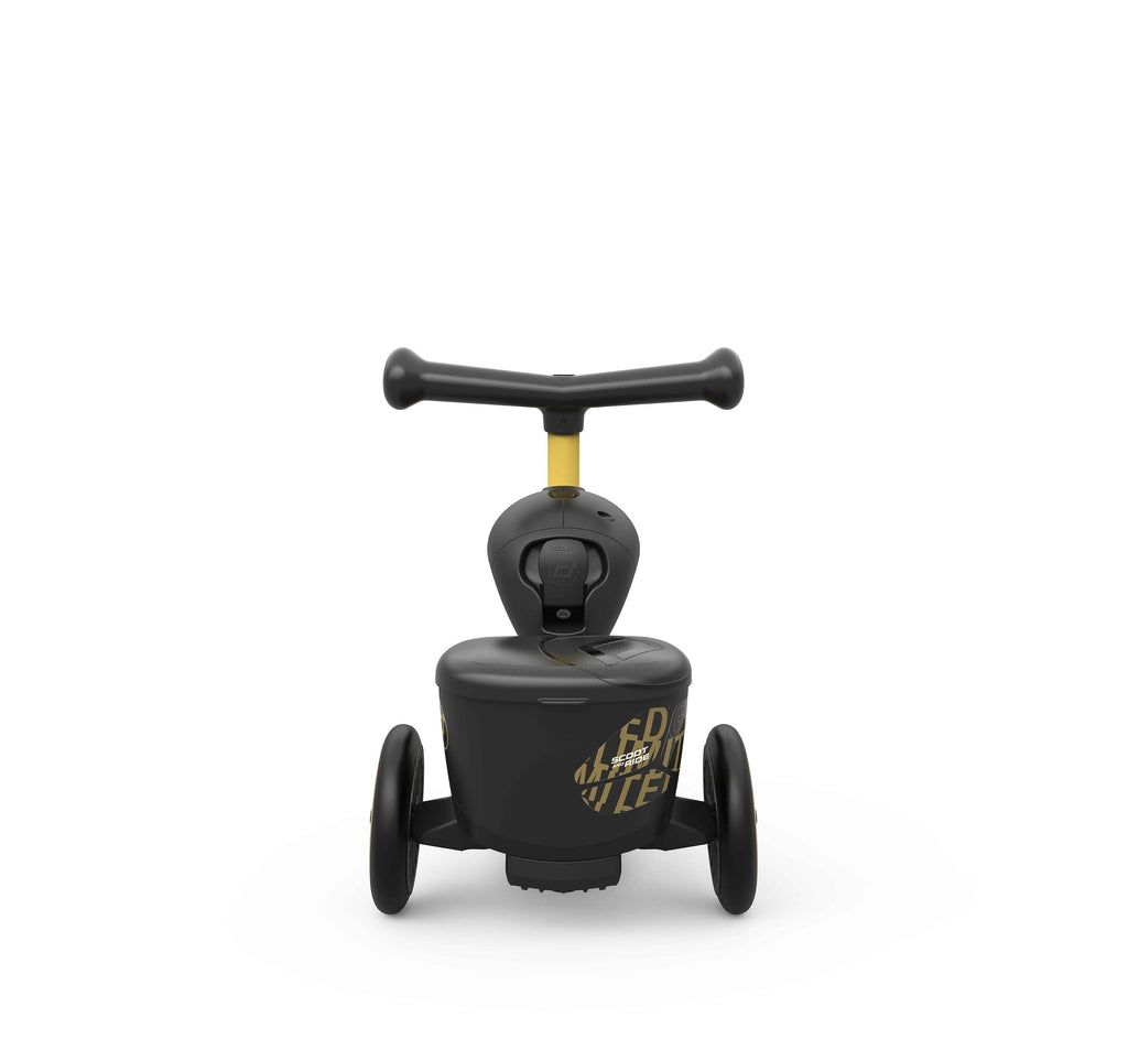 HighwayKick 1 Lifestyle Scooter and Ride On Toy Black Golden