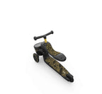 HighwayKick 1 Lifestyle Scooter and Ride On Toy Black Golden