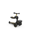 HighwayKick 1 Lifestyle Scooter and Ride On Toy Black Golden