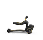 HighwayKick 1 Lifestyle Scooter and Ride On Toy Black Golden
