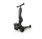 HighwayKick 1 Lifestyle Scooter and Ride On Toy Black Golden