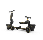 HighwayKick 1 Lifestyle Scooter and Ride On Toy Black Golden