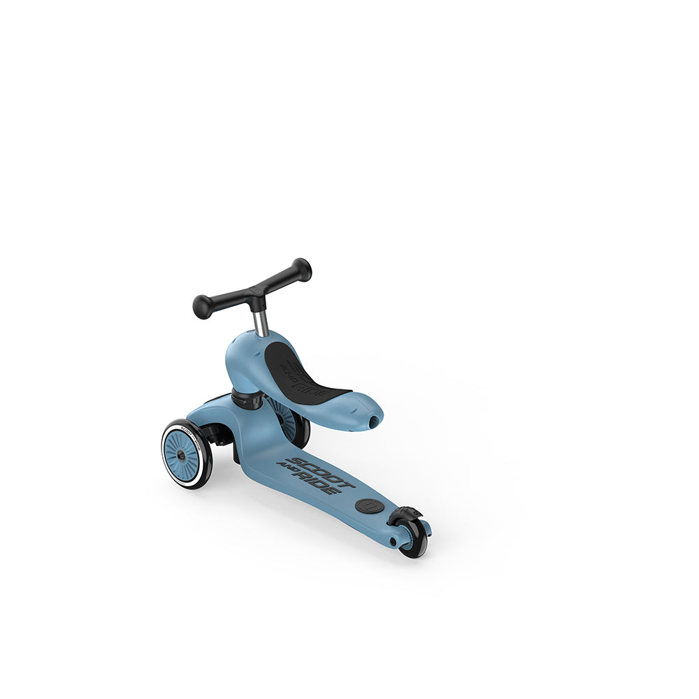 Highwaykick 1 Push and Go Steel – Scoot and Ride USA