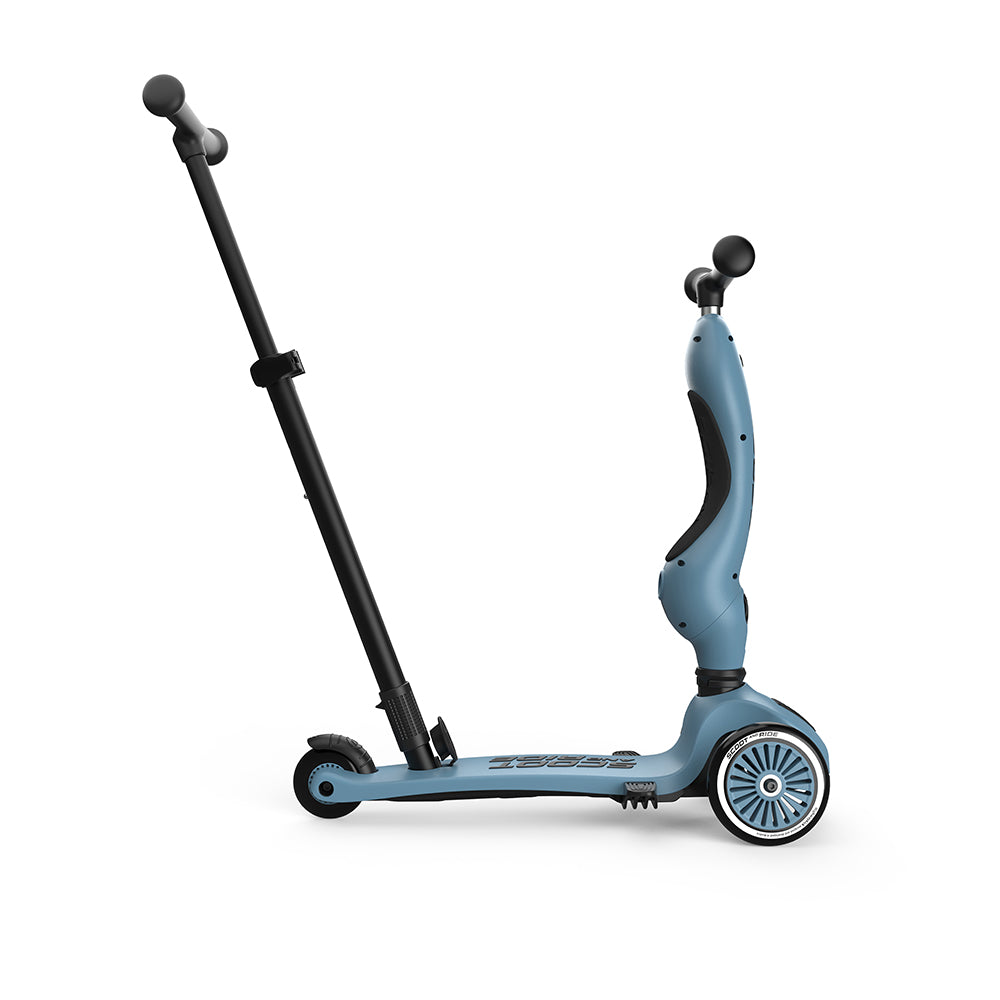 Highwaykick 1 Push and Go Steel – Scoot and Ride USA