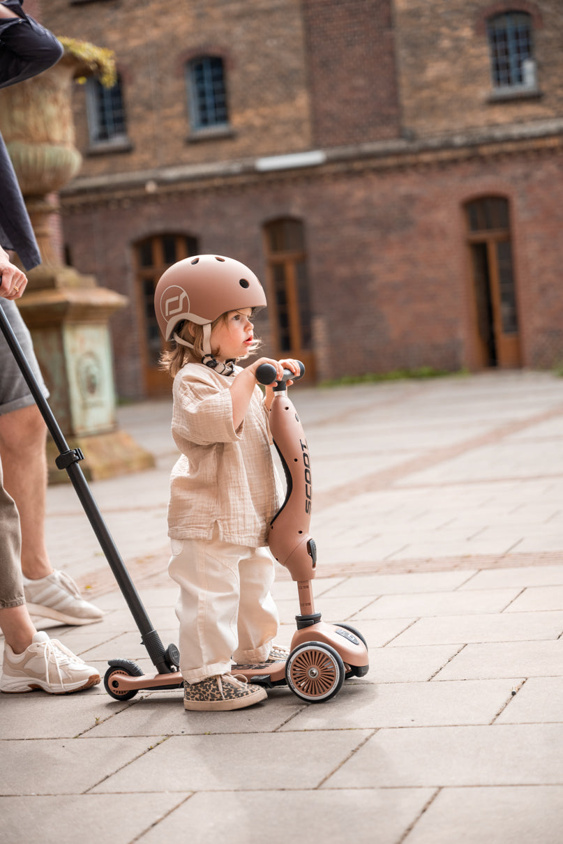 Highwaykick 1 Push and Go | 2-in-1 Scooter with Parent Push Bar