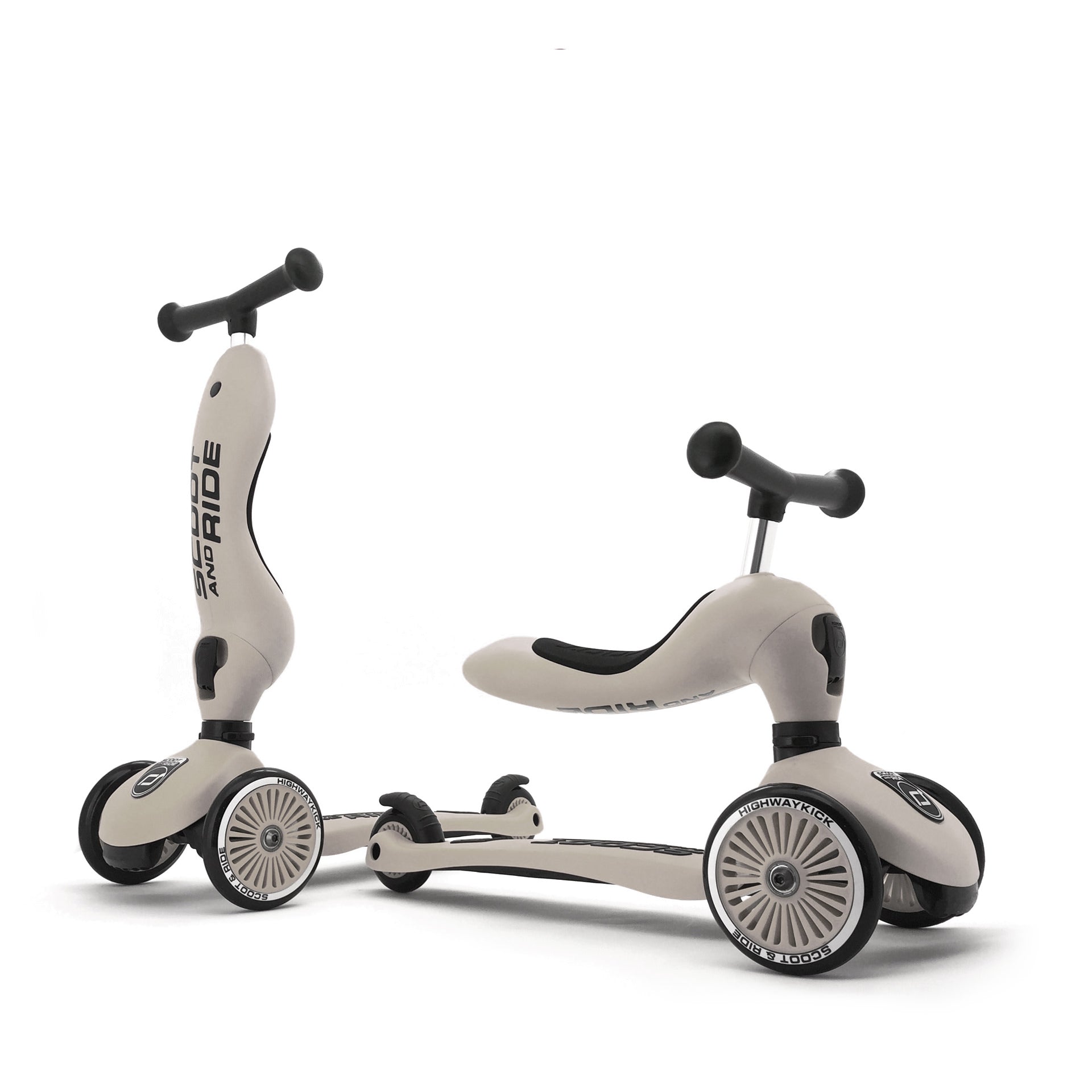 Highwaykick 1 Scooter and Ride On Toy Ash – Scoot and Ride USA