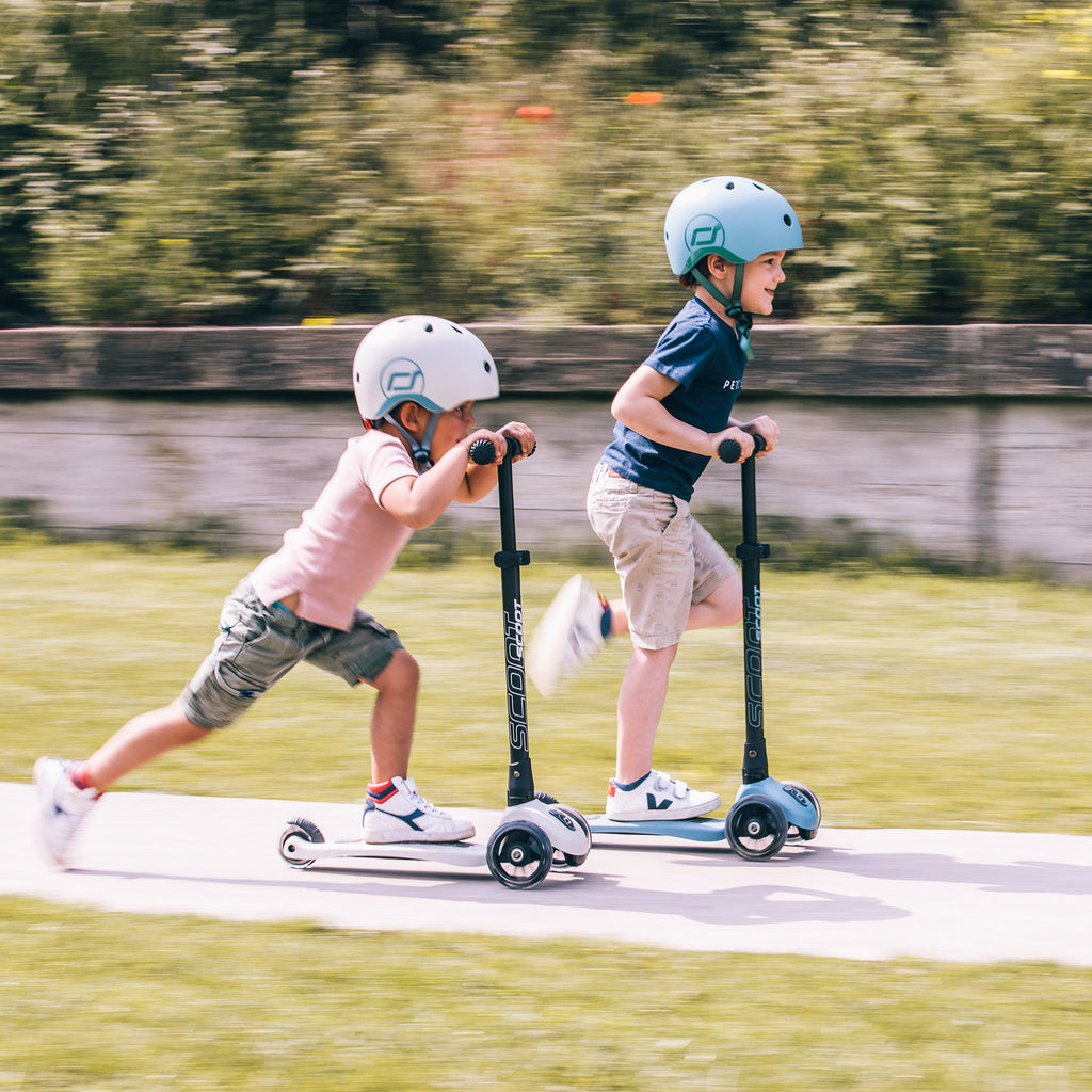 Kids Helmet in Steel – Small to Medium Size for 3-7 Year Old image 2