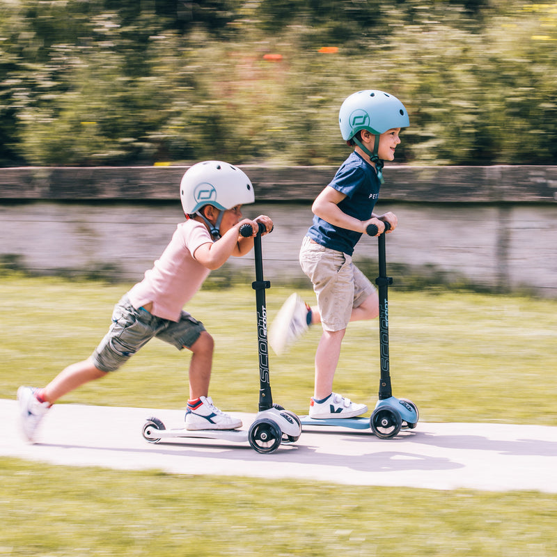 Kids Helmet in Steel – Small to Medium Size for 3-7 Year Old image 2