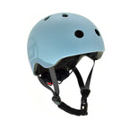 Kids Helmet in Steel – Small to Medium Size for 3-7 Year Old image 0