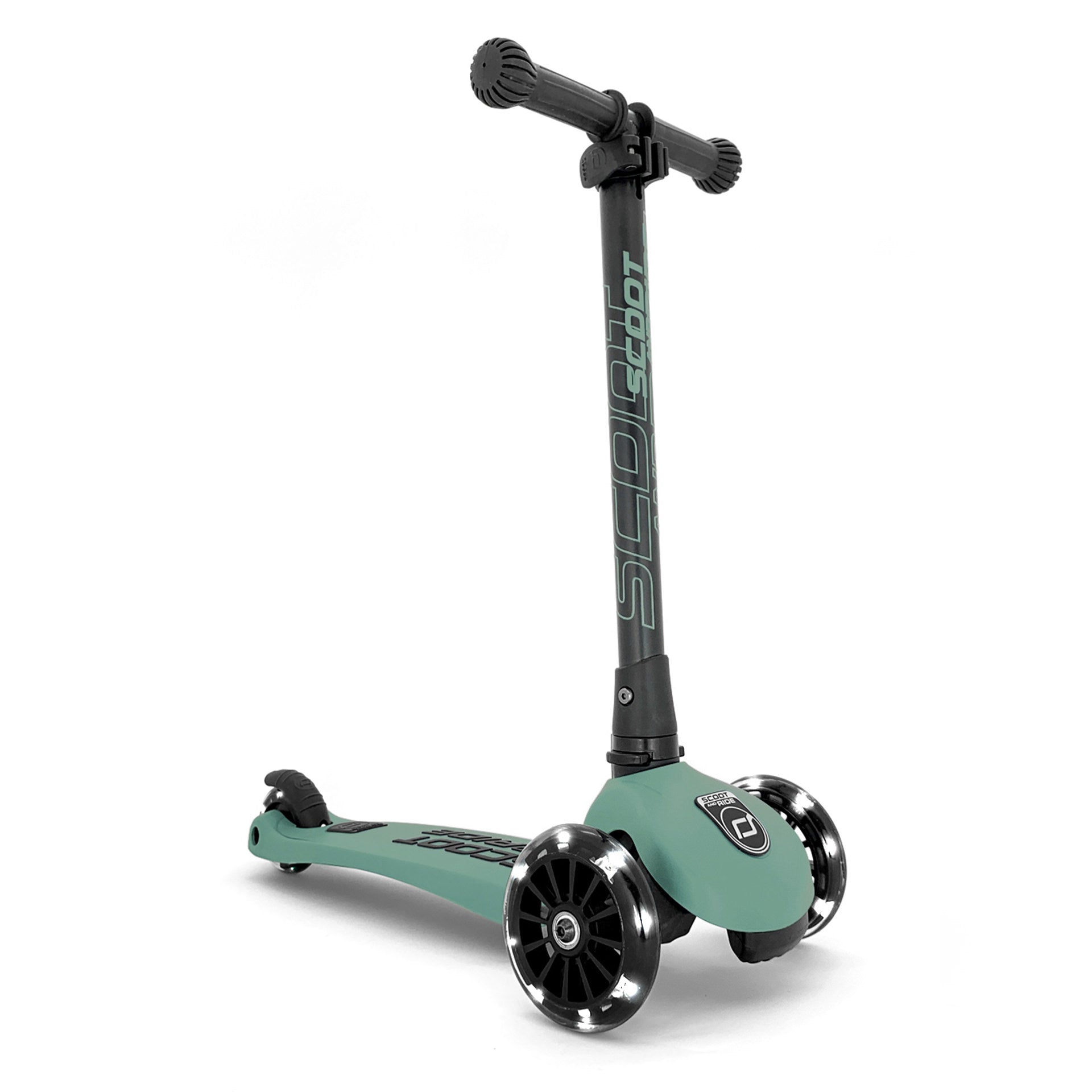 Highwaykick 3 Scooter with LED Wheels Steel – Scoot and Ride USA