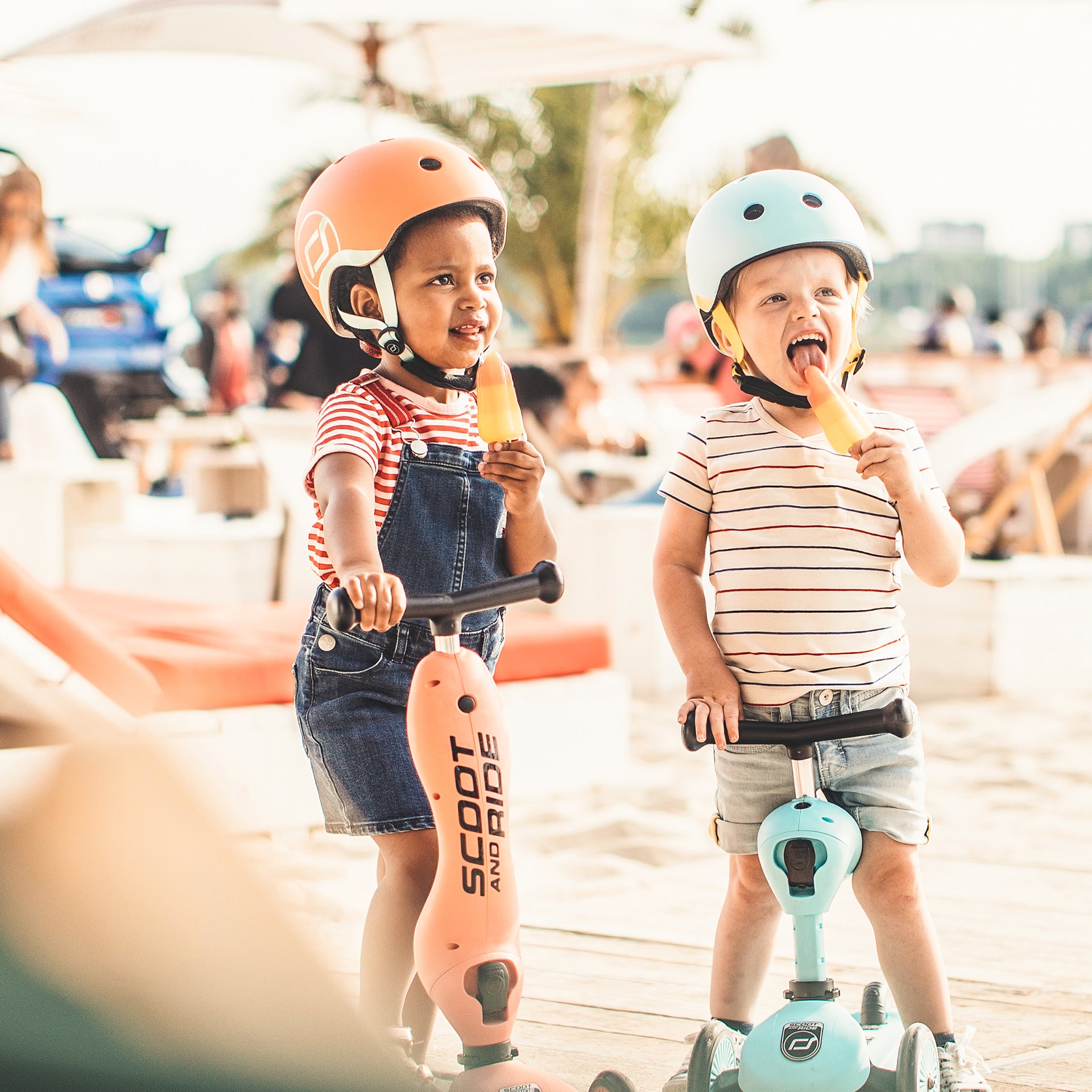 Baby Helmet in Peach – XXS Size for 1-3 Year Old image 1