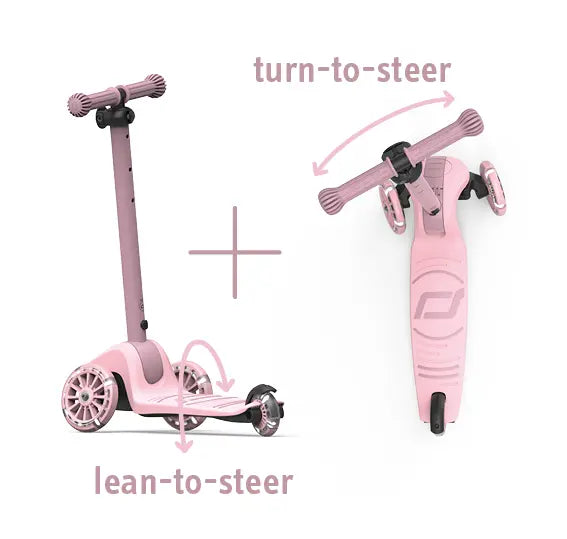 Highwaykick 3S Kids Scooter – Rose – Scoot and Ride USA Highwaykick 3S Kids Scooter – Rose – Scoot and Ride USA